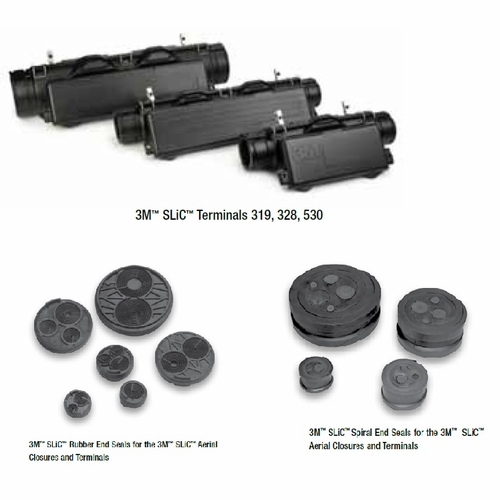 3M Slic 530-Mtpi-Tr/Ses Aerial Terminal 5 Inch  X 30 Inch  Empty W/Rubber 80611156938