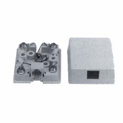 4-COND IVORY BISCUIT JACK 625AQ2-4-50 WITH TAPE