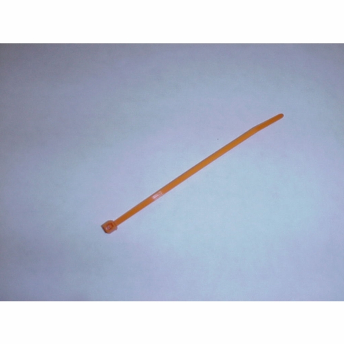 4 Inch Orange Tie Wrap Pack Of 100
