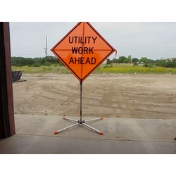 48 Inch   Inch Men Working Inch  Premium Mesh Sign