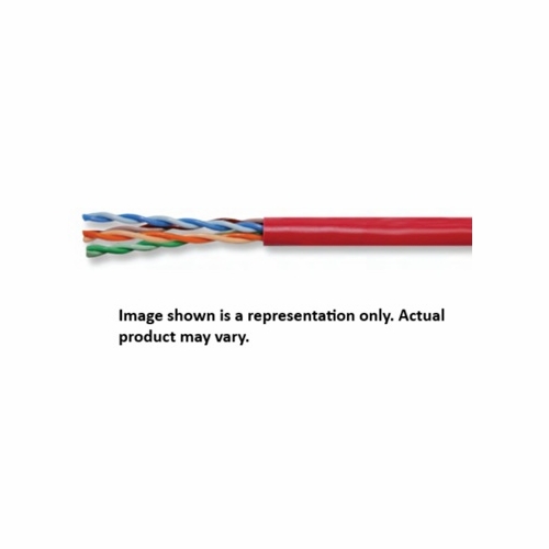 4PR 23AWG CMP CAT6 CABLE PLENUM WHITE JACKET POP BOX 1000 FT