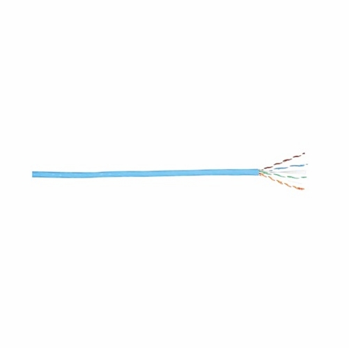 4PR 23AWG RISER CAT6 CABLE BLUE JACK REEL IN A BOX OF 1000 FT