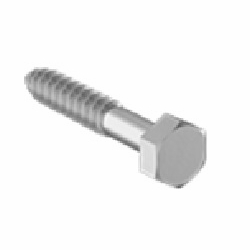 5/16 inch X2 inch LAG SCREW HOT DIPPED GALVANIZED PK/50