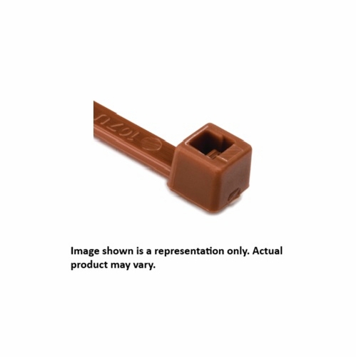 6 INCH BROWN TIE WRAP PT-30R-C-1 CASE OF 1000 NEW