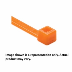6 INCH ORANGE TIE WRAP PT-30R-C-3 CASE OF 1000 NEW