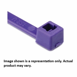 6 INCH VIOLET TIE WRAP PT-30R-C-7 CASE OF 1000 NEW