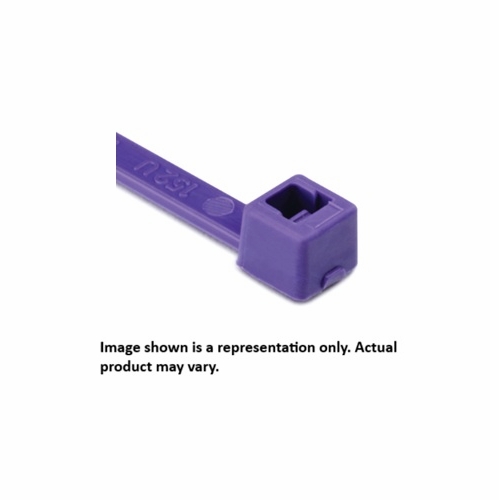 6 INCH VIOLET TIE WRAP PT-30R-C-7 CASE OF 1000 NEW