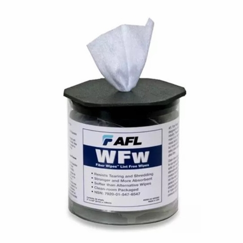 AFL 9000-03-0026MZ WFW FIBER WIPES 4.25 IN X 2 IN TUB OF 90