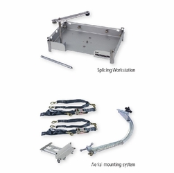 AFL S010532 ASW-02 AERIAL SPLICING WORKSTATION WITH AERIAL MOUNTING SYSTEM