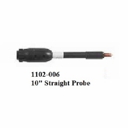 Alber 1102-006 10 Inch  Lighted Spike Probe - Straight Tip   Per Probe