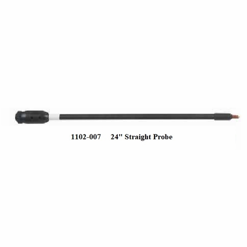 Alber 1102-007 24 Inch  Lighted Spike Probe - Straight Tip