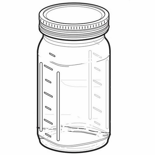 Allegro 0202-A Jar (1 Quart)