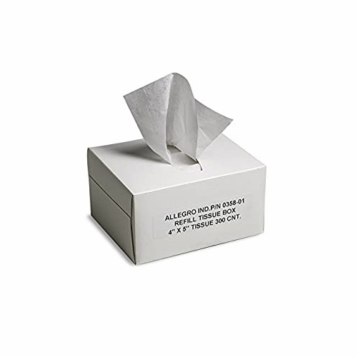 Allegro 0358-01 Refill Box Tissues, 300/Ct. (for 0358, 0359)