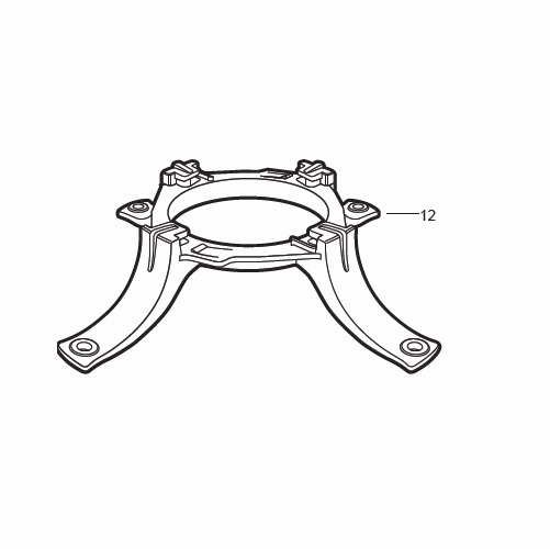 Allegro 04-923 Base Mount, 3000-01 Airline Filter