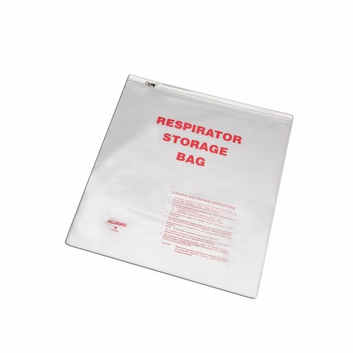 Allegro 2000 Respirator Storage Bag w/ Zipper, 14 inch  x 16 inch