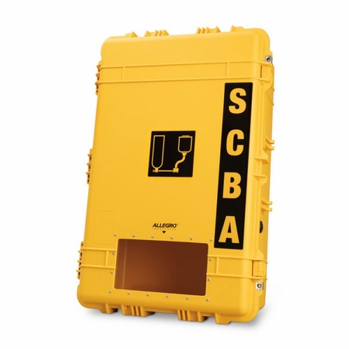 Allegro 4600 All Weather Scba Wall Case, Velco Strap