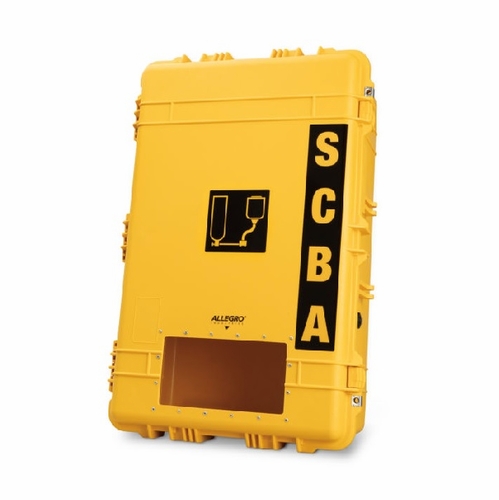 Allegro 4607 All Weather Scba Wall Case, 7 1/4 Inch  Clips