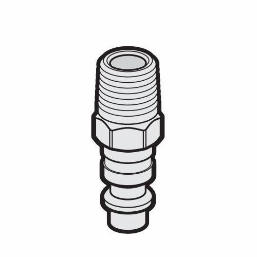 Allegro 8400-04A 1/4 inch Plug, Hansen (Steel)