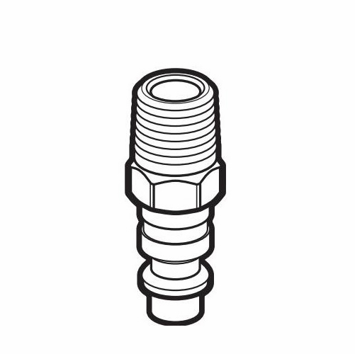 Allegro 8400-04As 1/4 Inch  Plug, Foster (Stainless Steel)