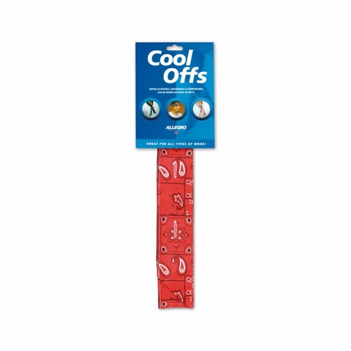 Allegro 8405-50 Cool-Offs, Cowboy Bandana Red