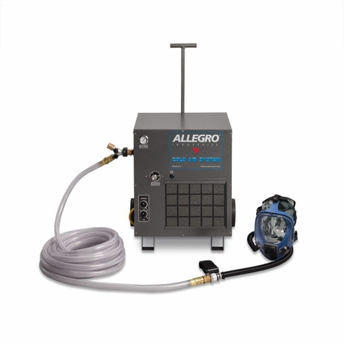 Allegro 9200-01CA One-Worker Cold Air Full Mask System, 100 foot Airline Hose