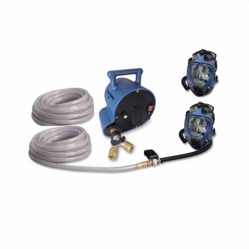 Allegro 9200-02A Two-Worker Full Mask Ambient Air System, 50 foot  Airline Hoses