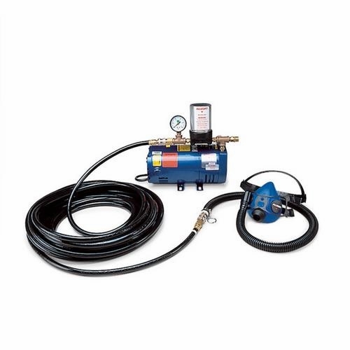 Allegro 9215-01 One-Worker Half Mask System, 100 Foot  Airline Hose