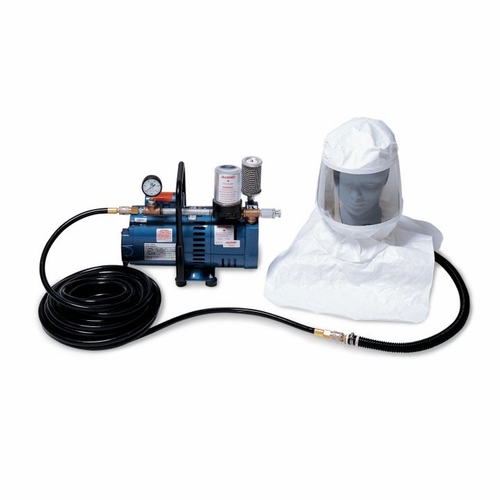 Allegro 9230-01 One-Worker Tyvek Hood System, 100 foot  Airline Hose