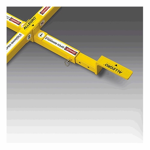 Allegro 9406-24A Adjustable Manhole Safety Cross, Small, 18 inch , 21 inch , 24 inch