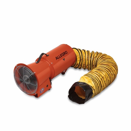 Allegro 9514-25 8 Inch  A/C Blower/Wcanster & 25 Foot  Hose 1/3 Hp