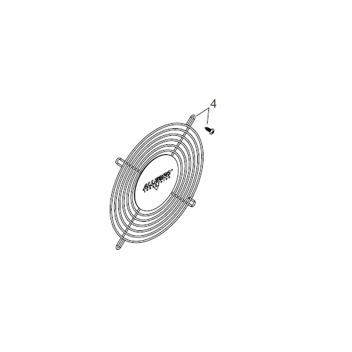 Allegro 9533-07 Fan Grill w/ Screws (Not Sold Separately)