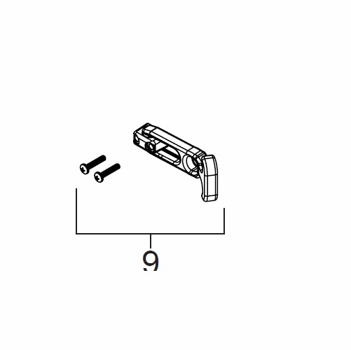 Allegro 9533-08 Canister Latch Kit, includes Latch, Plastic Parts & Screws (Not Sold Separately)
