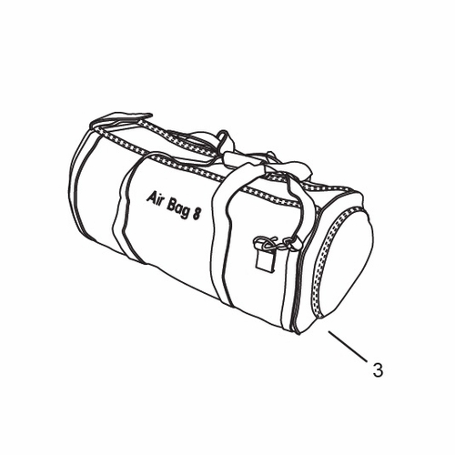 Allegro 9535-08C Bag (8 inch Air Bag)