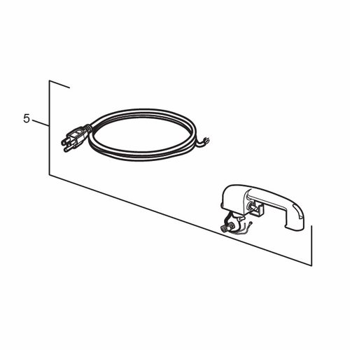 Allegro 9535-12H Handle W/ Cord, Switch And Screws