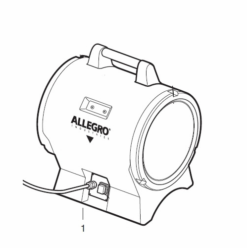 Allegro 9539-08A Housing