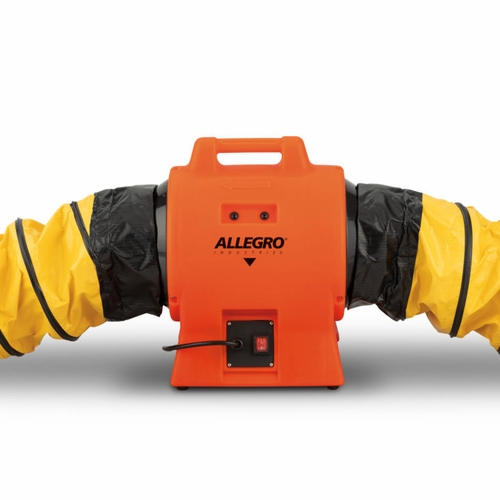 Allegro 9539-08I 8 inch Axial AC Industrial Plastic Booster Blower
