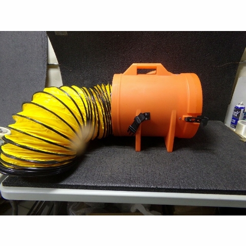 Allegro 9543-02 12 Inch Plastic Canister W/ 25 Foot Ducting