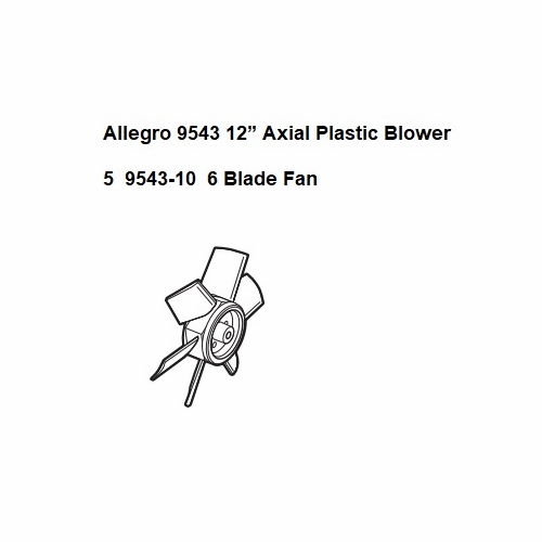 Allegro 9543-10 Fan
