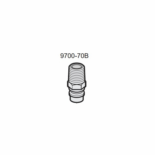 Allegro 9700-70B 1/4 inch Plug, Snap-Tite (Brass)