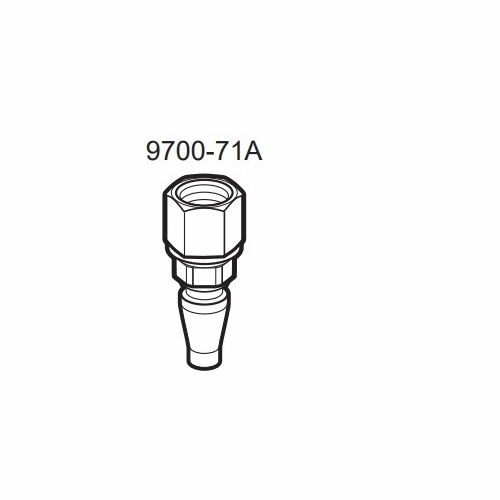 Allegro 9700-71A 1/4 inch Plug, Schrader (Steel)