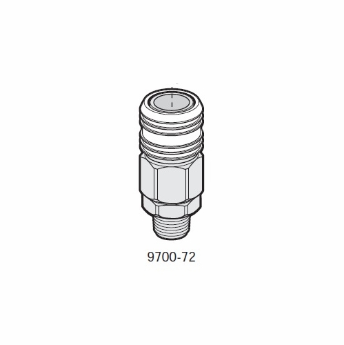 Allegro 9700-72 1/2 Inch  Coupler, Industrial Interchange