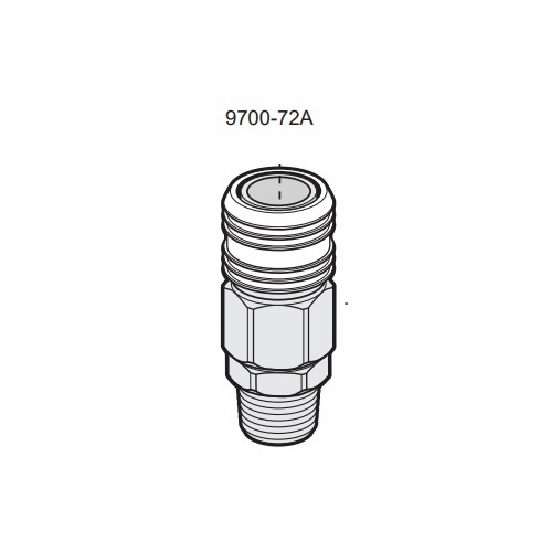 Allegro 9700-72A 1/2 inch  Plug, OBAC (Brass)