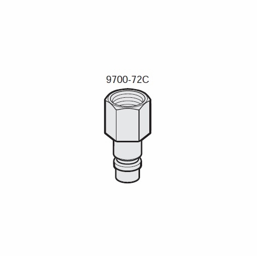 Allegro 9700-72C 1/2 inch Plug, Hansen (Steel)