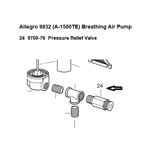 Allegro 9700-76 Pressure Relief Valve
