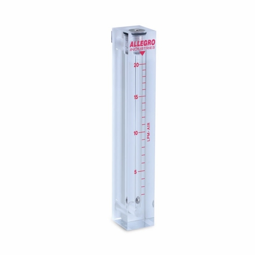 Allegro 9804-03A Flow Meter W/O Adapter (0-20 Lpm)