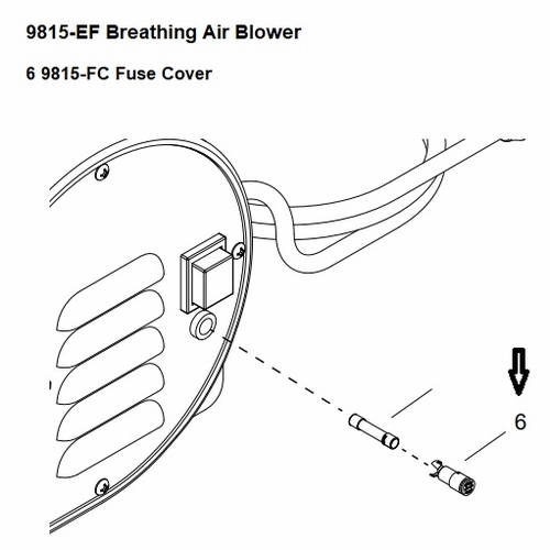 Allegro 9815-Fc Cool Box Fuse Cover