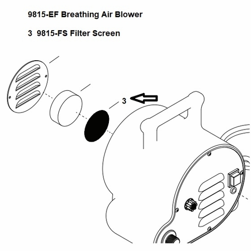 Allegro 9815-FS Cool Box Filter Screen
