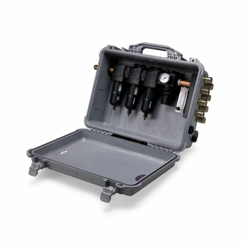 Allegro 9875 Five-Worker Carry-Air Filter Panel w/ AC/DC CO Monitor