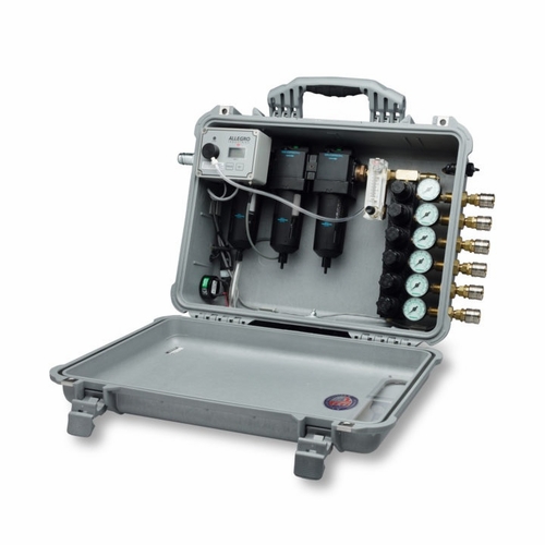 Allegro 9876-MR Multi-Regulator Filtration Panel, Six Port