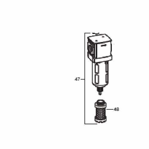 Allegro 9878-05 3rd Stage Carbon Filter Assembly